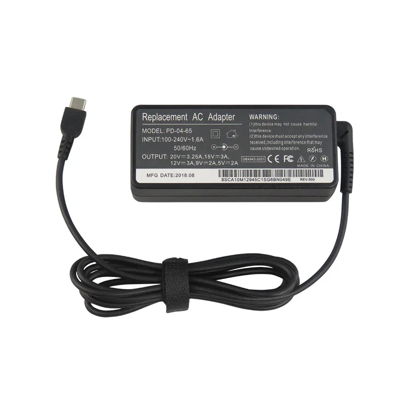 Usb-c Type-c Power Charger Adapter Adlx65ycc3a For New Lenovo Thinkpad X1  Carbon - Buy Usb-c Type-c Power Charger Adapter,Usb-c Type-c Power Charger  Adapter Adlx65ycc3a,Usb-c Type-c Power Charger Adapter Adlx65ycc3a For New  Lenovo