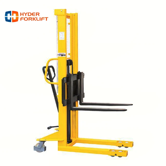 500kg 1000kg 1500kg Manual Stacker Manual Forklift Forklift Truck 3m