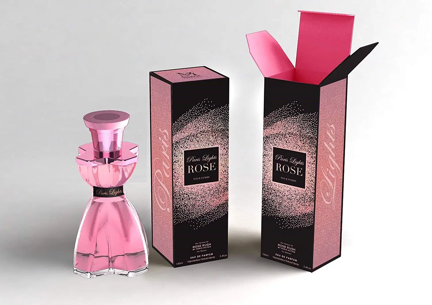 paris lights rose perfume