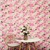 Last Week Of Promotion Photography Backdrops 3D Silk Artificial Flower Rose Wall Backdrop Panels For Wedding Decoration