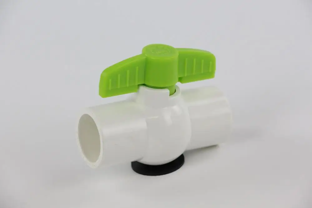 Single Handle Design Plastic Ball Valve, Manufacturer Supplied PVC Ball Valve