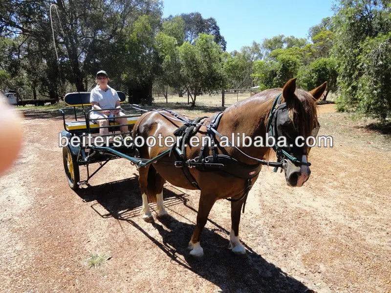 Luxury Comfortable Twowheel Horse Drawn Carriage/gig/mini Sulky Buy