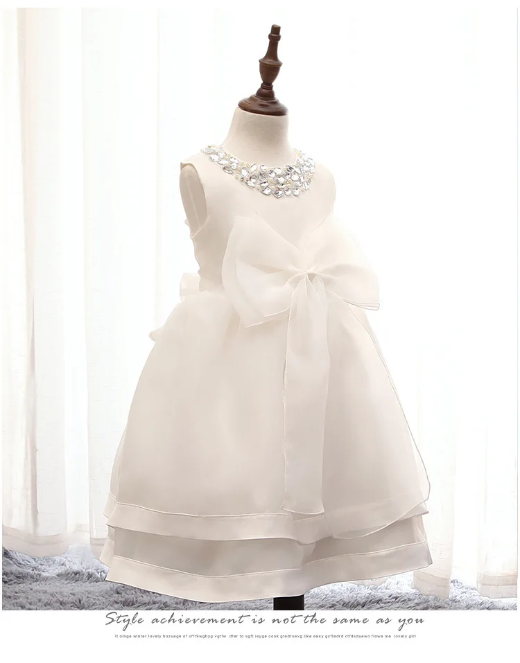 white princess dress for baby girl