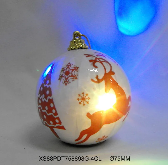 2014 Silvering Led Christmas Ball With Xmas Ornament For Christmas - Buy Led Lighting Indoor