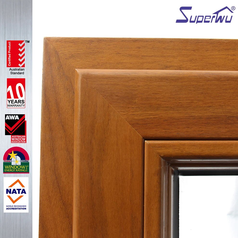 Special performance aluminum wood composite glazed tilt and turn window for high grade passive house