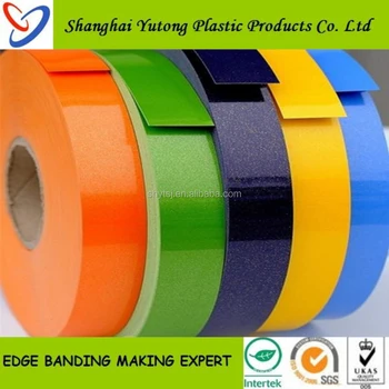 Pvc Edge Banding Tape Plastic Desk Edging Strip Table Edging Trim