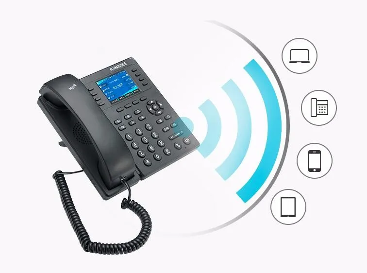Cheap Flyingvoice 802.11n 2.4ghz 300mbps Wifi Hotel Voip Sip Phone