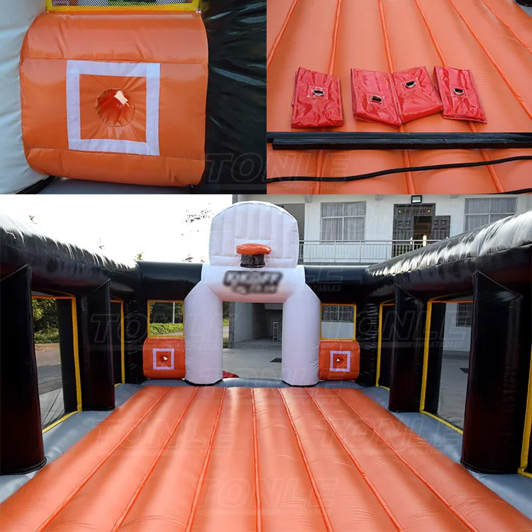 Giants Inflatable Basketball Sports Arena/outdoor Basketball Court