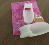 New design comfortable white silicone gel toe separating