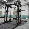 function trainer with smith gym machine multi-function cross fit rack