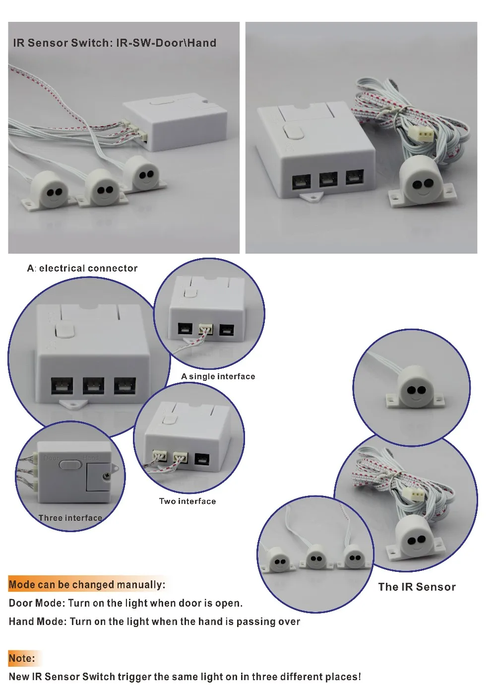 Led Light Ir Touch Sensor 12v Ir Hand Sensor - Buy Ir Touch Sensor,Led ...