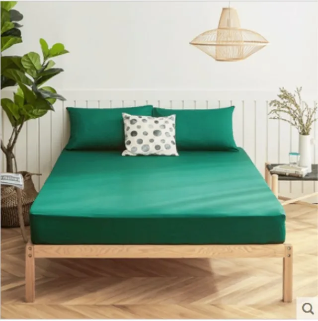 Modern minimalist 100% Egyptian cotton double sheet bonnets.2