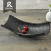 Wholesale fancy plastic tableware dry fruit plate decoration with best price