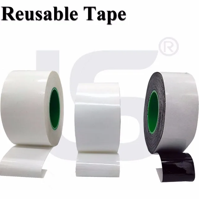 Ls No Tape Residue Strong Removable Reusable Double Sided Clear Tape