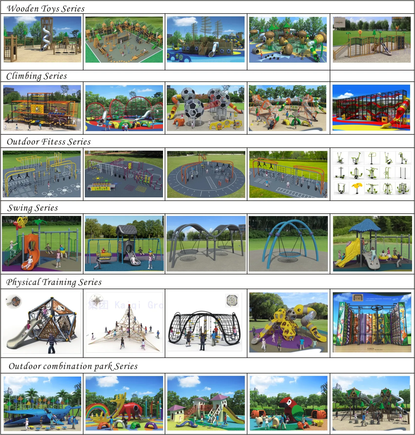 Playground Equipment Plastic Outdoor Games For Kids With Monkey Bars