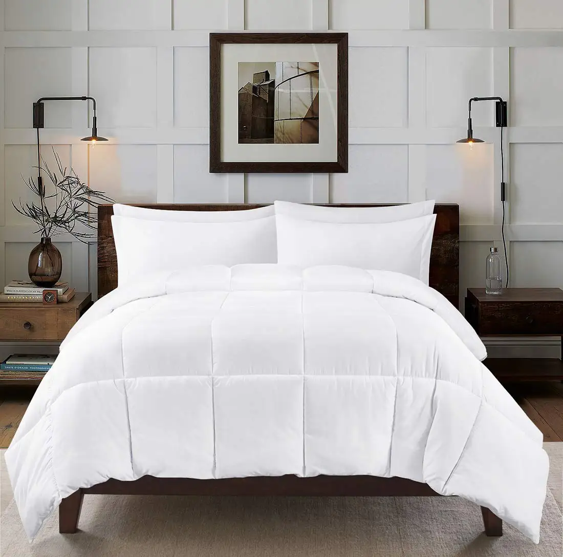 All Seasons King Size Brushed Microfiber Cover Down Alternative