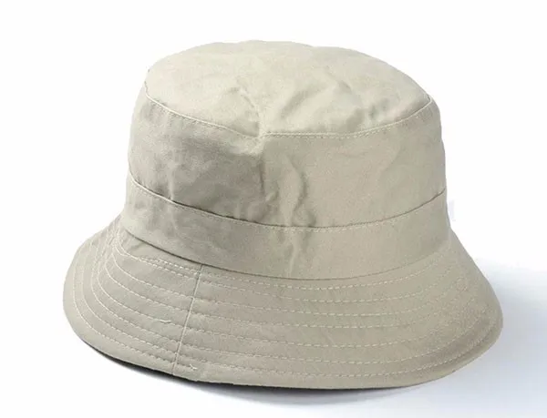 Bucket Hat Mens Beige