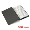 8500 PCS [1206] 1/4W 1% Package SMD Resistor Assorted Folder (0 ohm-10M ohm)170 Value x 50PCS Chip Complete Resistors Booklet