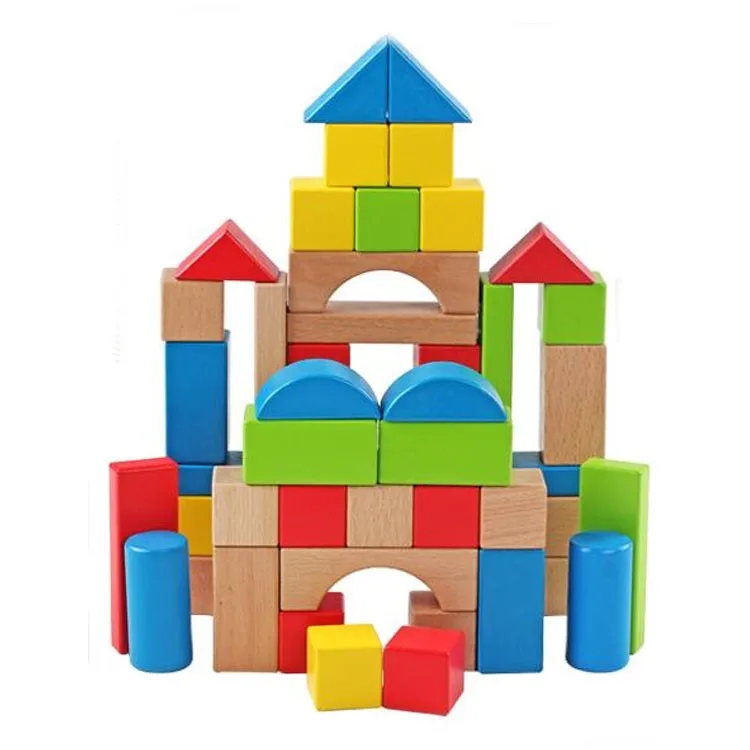 childrens wooden play blocks