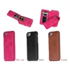 Practical Hand-held zipper Leather Wallet Case for iphone 7 Cover Case