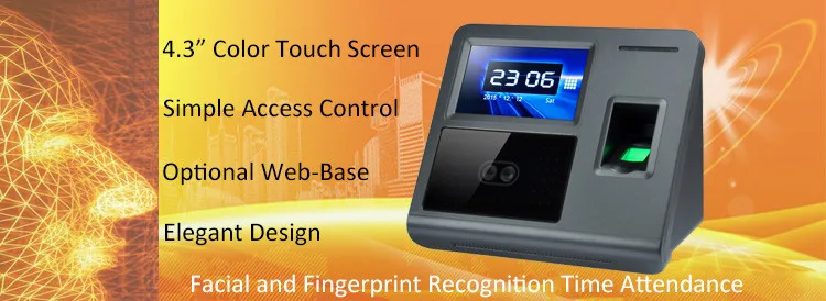 Linux Android Free SDK Time Recorder Facial Recognition With Wiegand (MYFACE7)