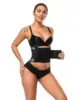 Hot sale blue pattern slimming sports women sexy waist trainer belt