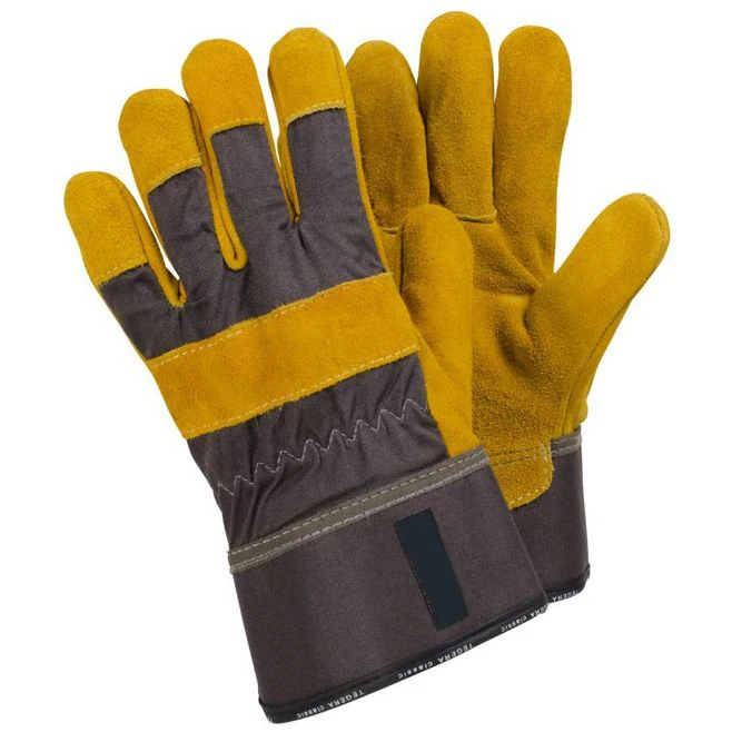 Heavy Duty Premium Cowhide Leather Work Safety Gloves PPE S/M/L/XL 3,6or12 Pairs 