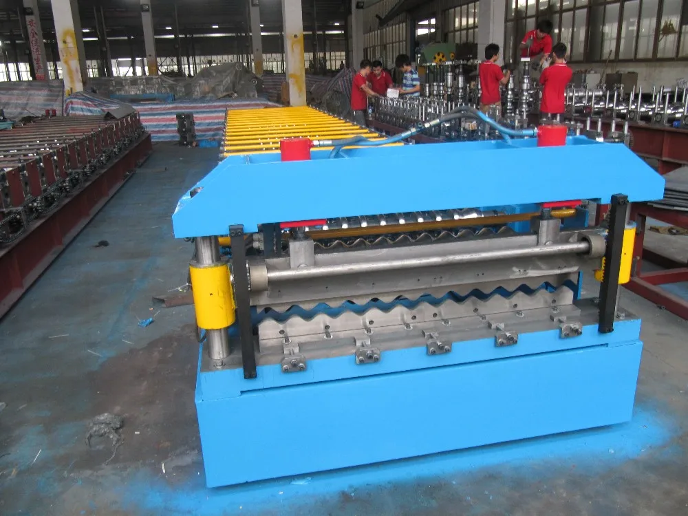 The Intelligent Metal Roof Sheet Making Machine/zinc Tile Machine