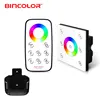 Wildly used P3+T3 wall mounted led light touch panel led rgb strip rf controller manual