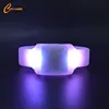 New features RGB color remote software controlled led bracelet
