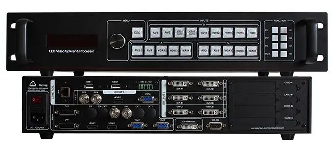 amoonsky sc359 led video display module processor video splicer for outdoor electronic advertising led display screen