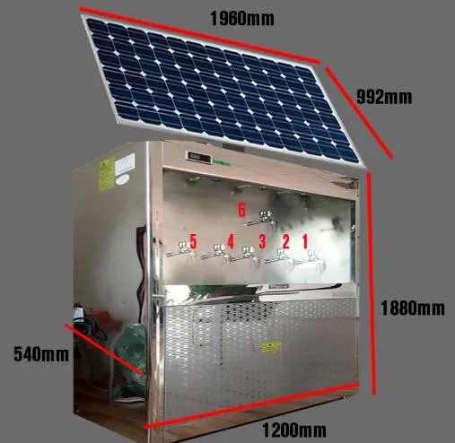 solar drinking water cooler