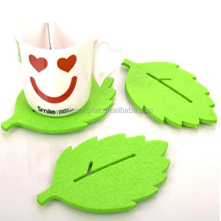 Custom Felt Placemat/cup Coaster,Custom Laser Cutting Felt Placemat,Die