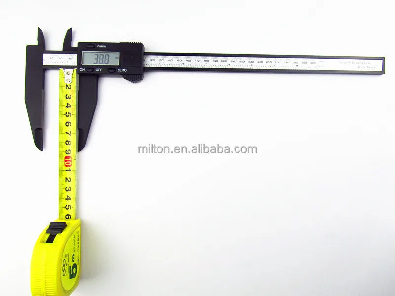 12inch 300mm Electronic Digital Caliper Big Lcd Plastic Digital Vernier