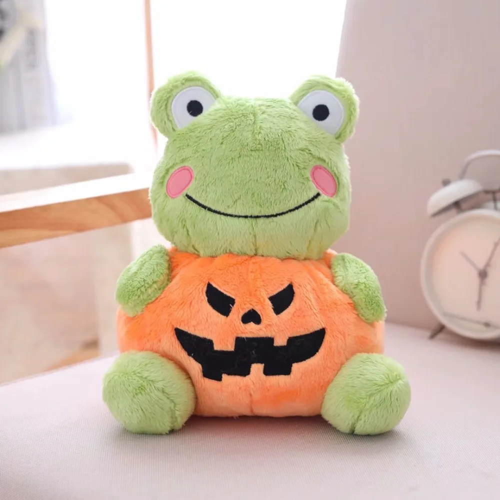 kawaii frog plush