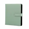 Fashion Large Capacity PU Leather Document Folder With Metal Binder For Conference