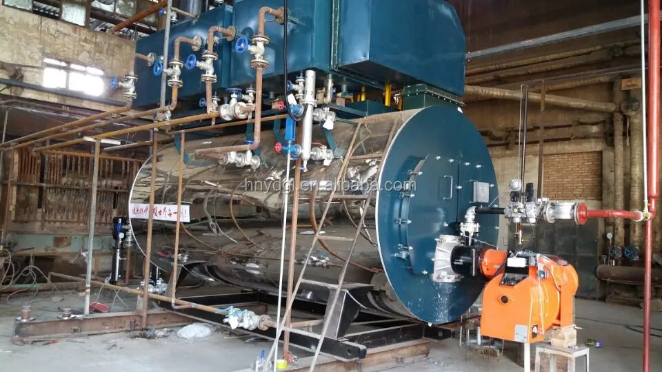 10ton/h Rated Capacity 13bar Rated Pressure Big Heating Surface Gas