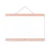 Magnetic Wooden Hanger Poster Frame Hanging Wall Art Books DIY Hanger Teak Pine Hanger Painting Canvas Poster Photo Frame