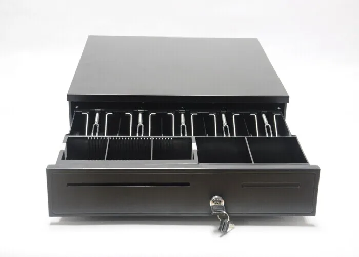hot sale metal cash box with 5 bill slots & 3gear lock, cash box, View