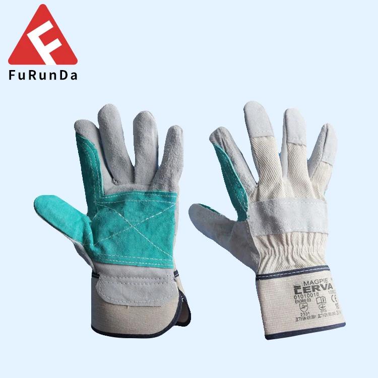 cowhide leather work gloves