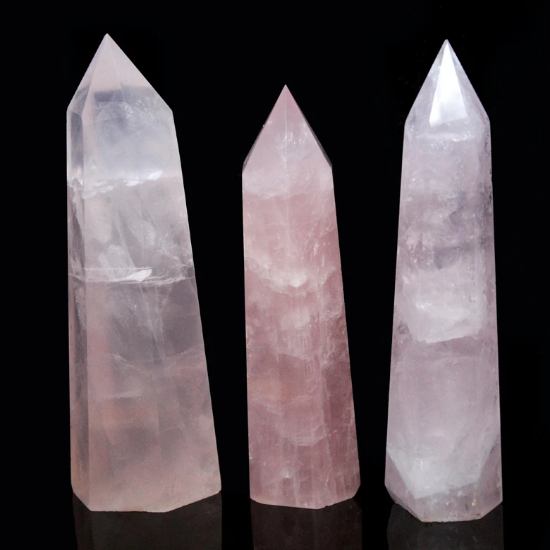 Crystal Healing Natural Rose Quartz Crystal Wands For Sale Buy Quartz Crystal Wands Crystal