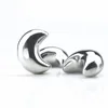 New design Moon Shaped Stainless Steel Ice Cubes ,Whisky moon Stones, stainless steel moon cubes