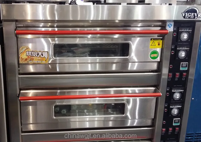 bakery master 2 deck 4 trays electric oven