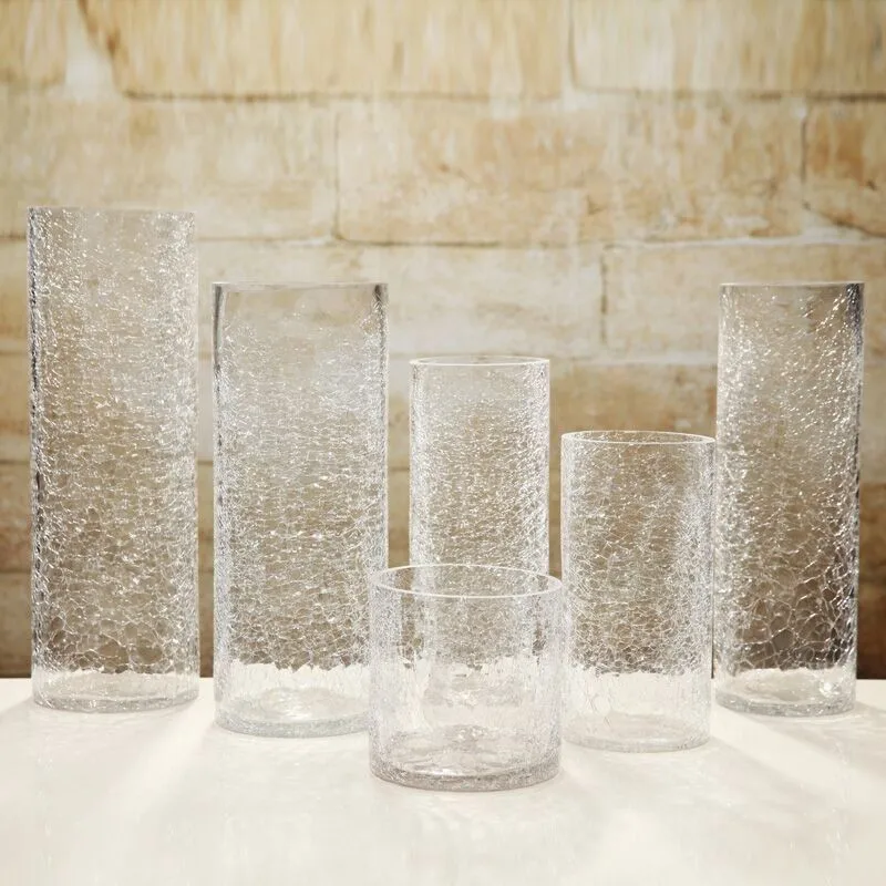 gold glass vases for home decor