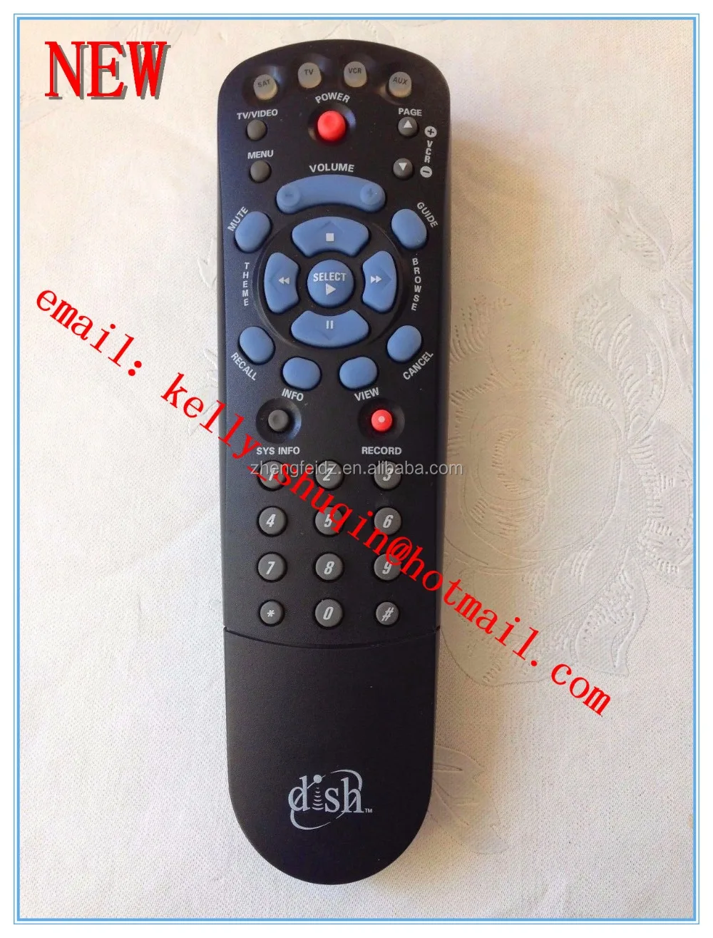 Blue Button Remote Control Dish Buy Satellite Dish Controller Sat