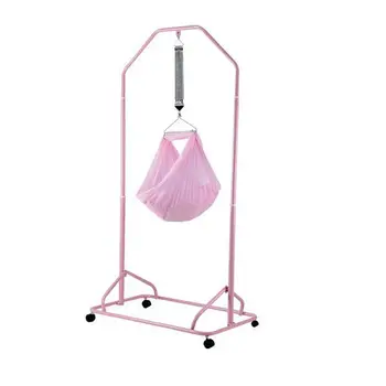 hanging baby cradle with stand