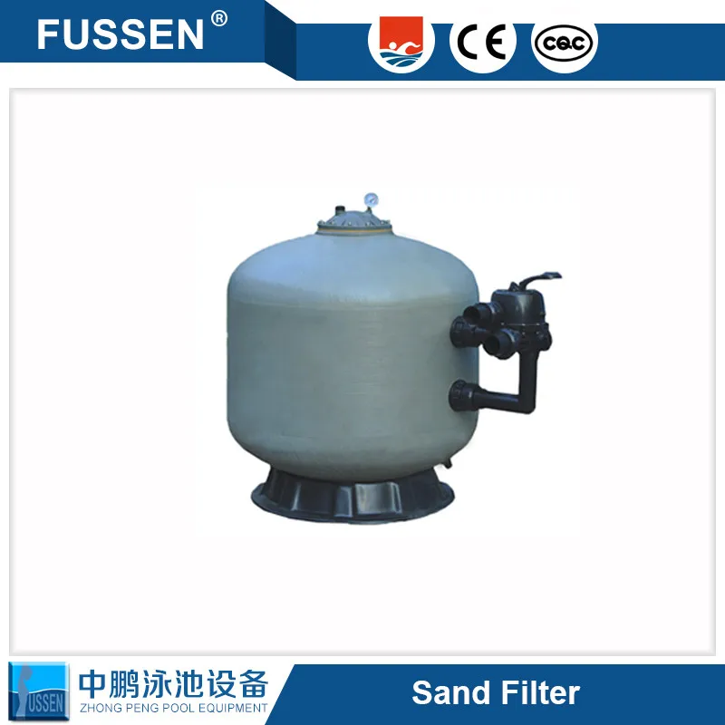 Swimming pool water cleaning Top-Mount sand filter