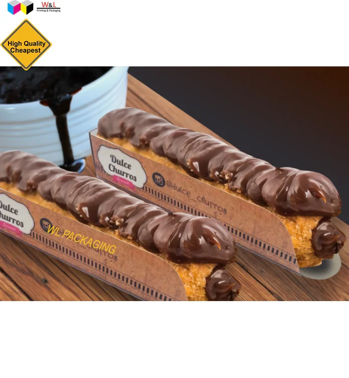 Printed Food Grade Churros Packaging Box Buy Churros Box Product On