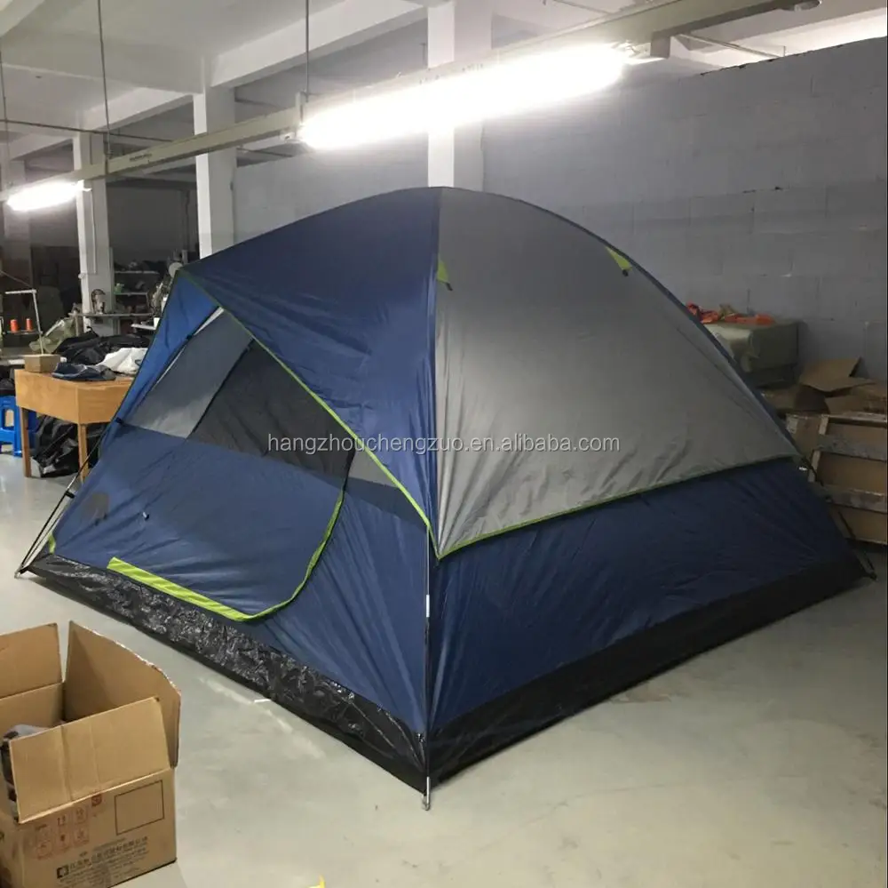 Hot Selling Folding Double Layer waterproof 6 Person Dome Tent, CZX-223 Family Dome Tent,6 person Party Tent,cabin tent