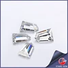 VVS white clarity new shape taper bullet cut moissanite gem prices